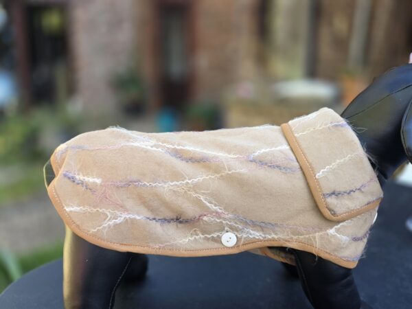 manteau imitation Daim 36 cm